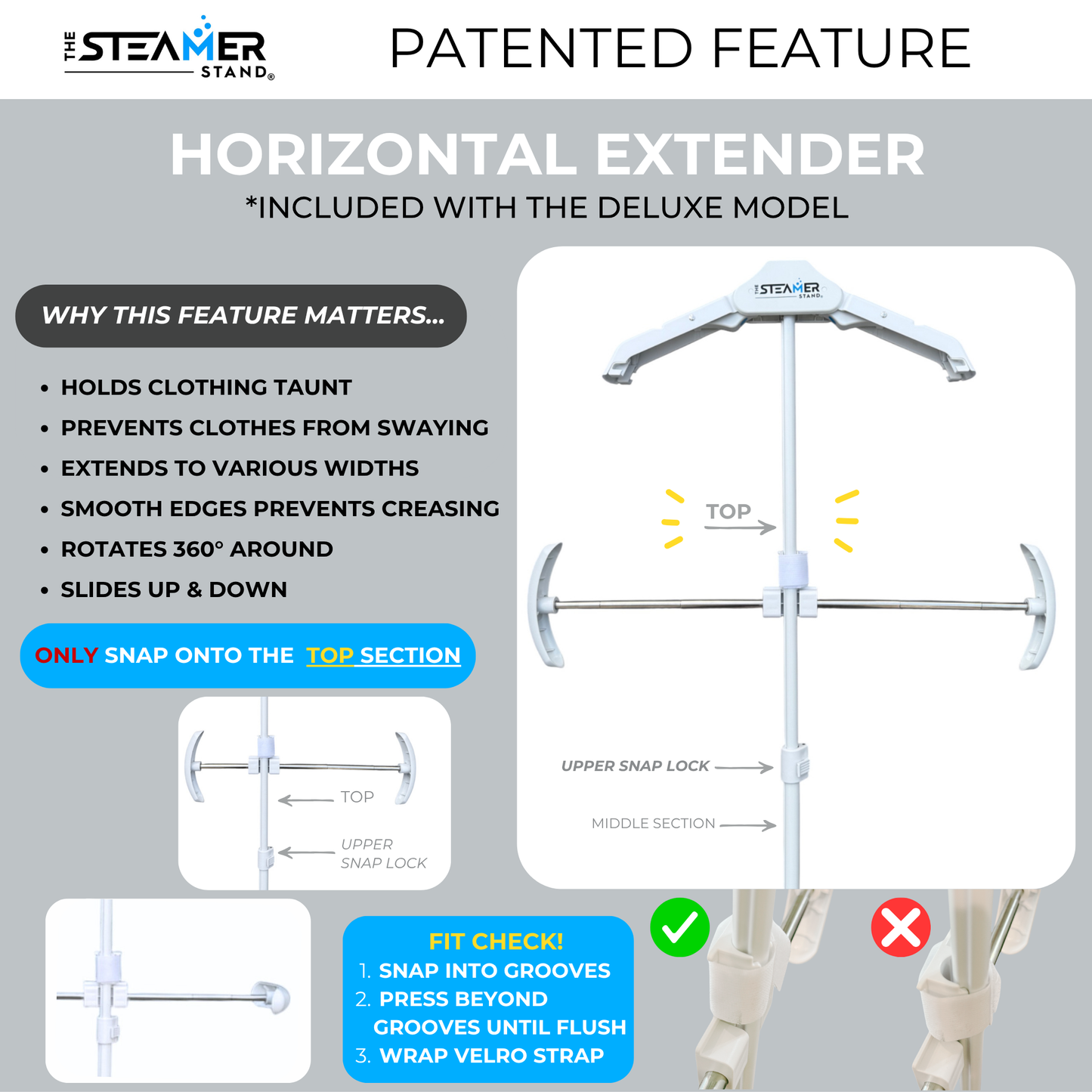The Steamer Stand® : Deluxe